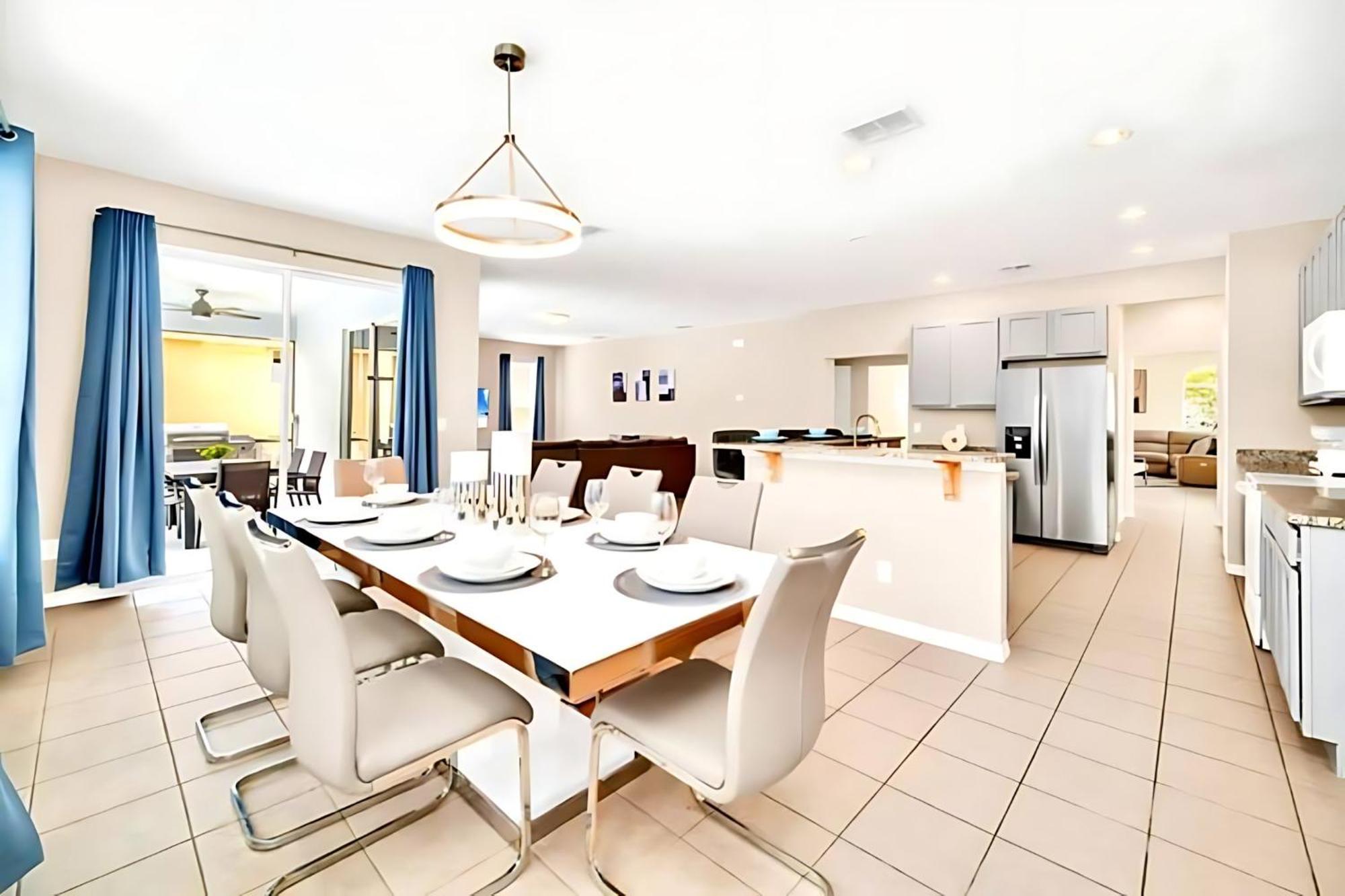 6Br Resort Home Near Disney - With Private Pool Hot Tub And Games Room 키시미 외부 사진