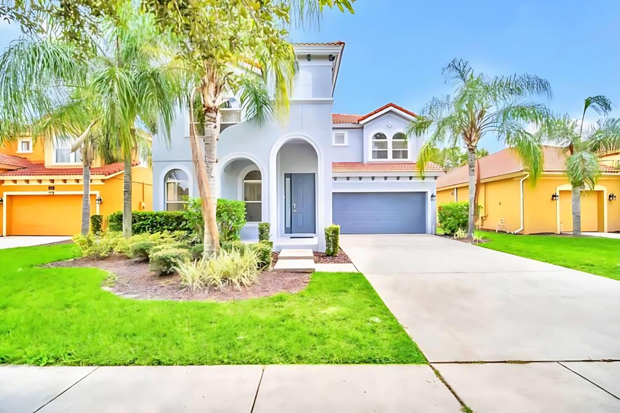 6Br Resort Home Near Disney - With Private Pool Hot Tub And Games Room 키시미 외부 사진